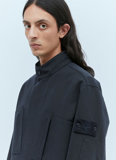 Stone Island Ghost 罗盘贴饰夹克 藏蓝色 sto0154001
