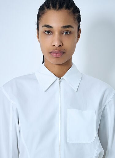 Jacquemus 르 슈미즈 미라다 셔츠 화이트 jac0260003