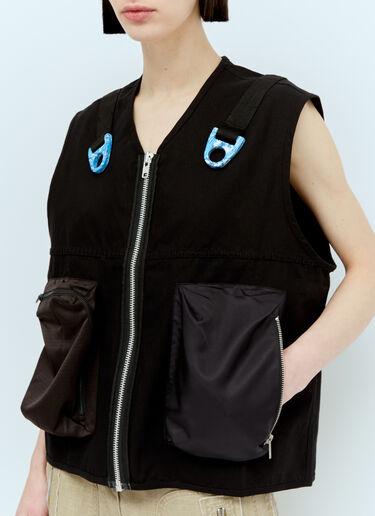 Space Available Utility Recycled Vest Black spa0356009