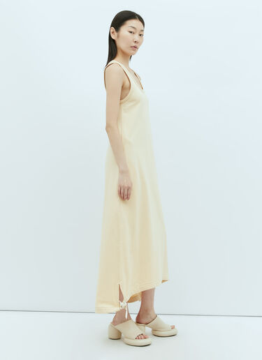 Jil Sander+ 背心式中长连衣裙 黄 jsp0255002