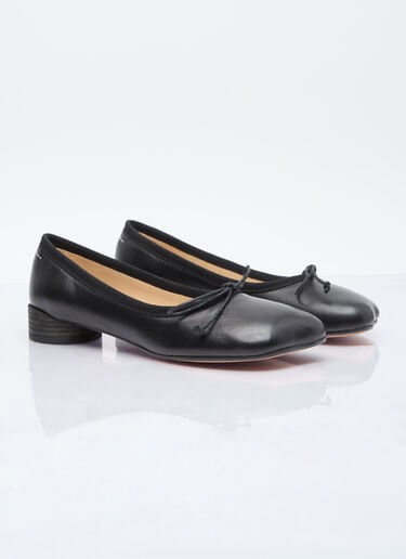 MM6 Maison Margiela Anatomic Ballerinas Black mmm0255022