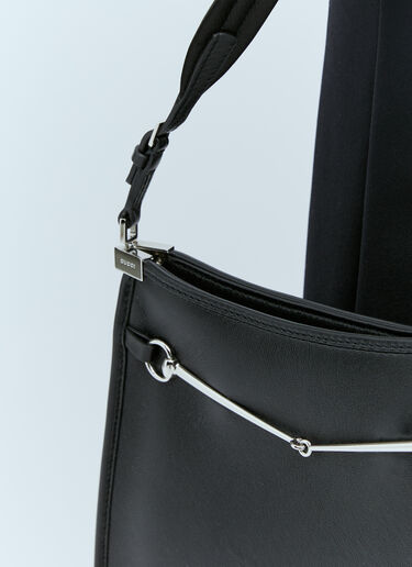 Gucci ホースビットスリム スモールショルダーバッグ ブラック guc0254044