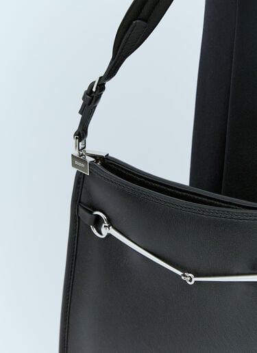 ホースビットスリム スモールショルダーバッグ Gucci ホースビットスリム スモールショルダーバッグ ブラック guc0254044
