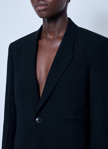 LN-CC® - Rick Owens: Alice Jacket - Black Rick Owens Alice Jacket Black ric0265002
