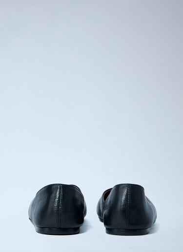 Khaite Jane Flat Shoes Black kha0263017
