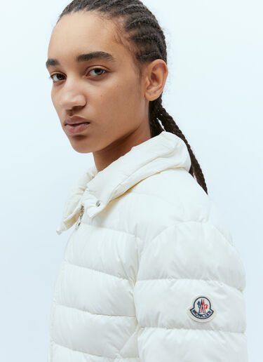 Moncler Abante Short Down Jacket White mon0255004