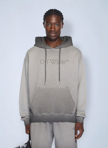 Off-White Laundry Skate Hooded Sweatshirt Grey ofw0162070