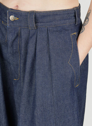 Pleated Jeans Maison Margiela Pleated Jeans Blue mla0250006