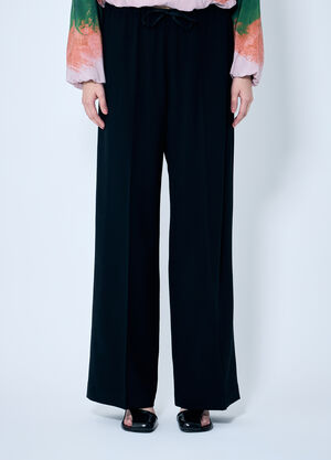 Dries Van Noten Puvis Wool Pants Pink dvn0260018