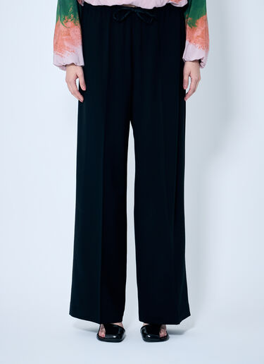 Dries Van Noten Puvis Wool Pants Black dvn0258014