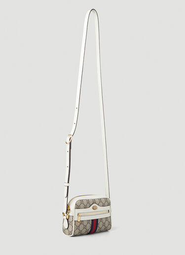 Gucci Ophidia Supreme Web Mini Shoulder Bag White guc0247336