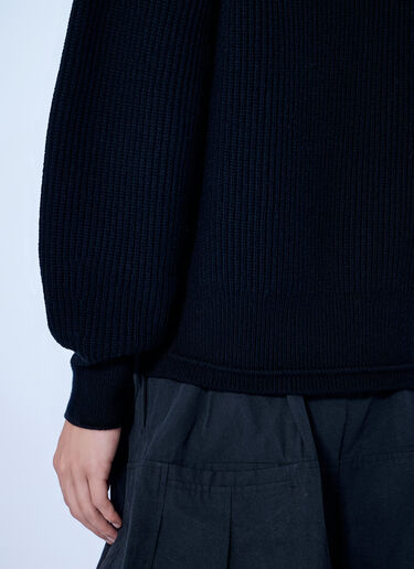 Entire Studios Blimp Full Zip Cardigan Black ent0166002