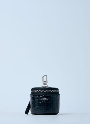 Croc-Embossed Jewelry Box TOTEME Croc-Embossed Jewelry Box Black tot0261032