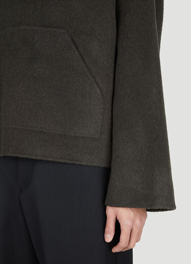 Acne Studios 릴렉스드 후드 재킷 Black acn0152024