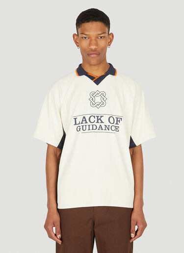 Lack of Guidance Abdullah Polo Shirt White log0148001