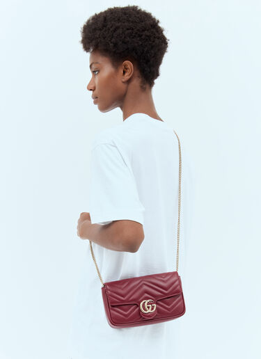 Gucci GG Marmont Mini Bag Burgundy guc0257104