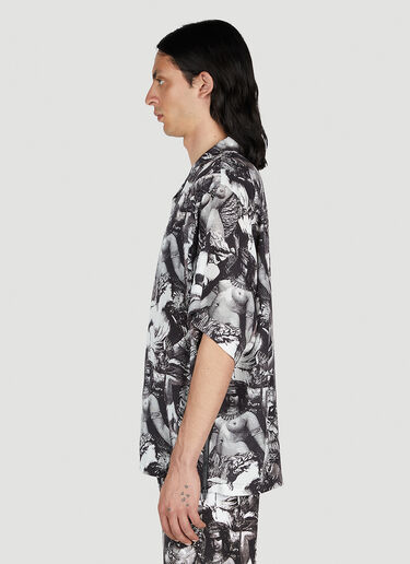 UNDERCOVER Graphic Print Shirt Black und0152002