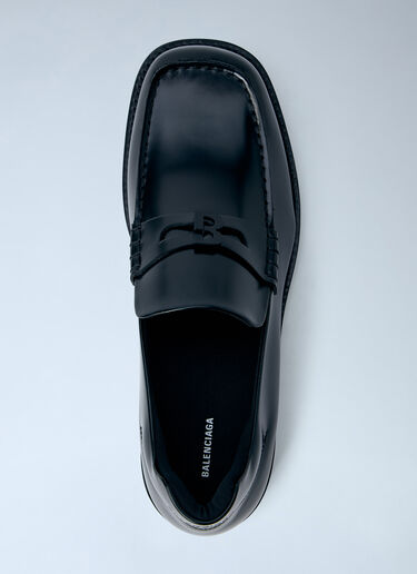 LN-CC® - Balenciaga: Comfy Leather Loafers - Black Balenciaga Comfy Leather Loafers Black bal0165025