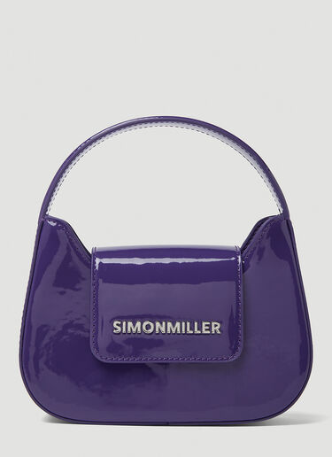 SIMON MILLER Retro Mini Handbag Purple smi0249015