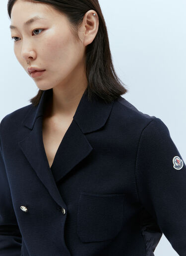Moncler 패딩 니트 블레이저 블랙 mon0255040