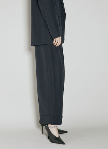Alexander Wang 노출 복서 테일러드 팬츠 블랙 awg0253060