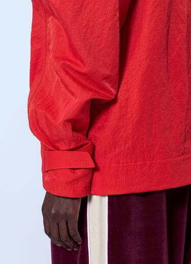 LN-CC® - Lacoste: Runway Technical Gabardine Jacket - Red Lacoste Runway Technical Gabardine Jacket Red lac0366002