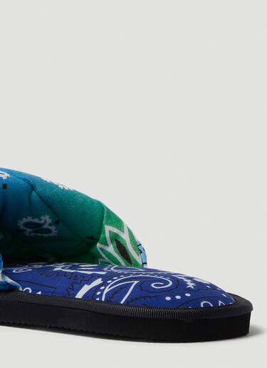 Bandana Print Vegas Slides Arizona Love Bandana Print Vegas Slides Blue arz0249009
