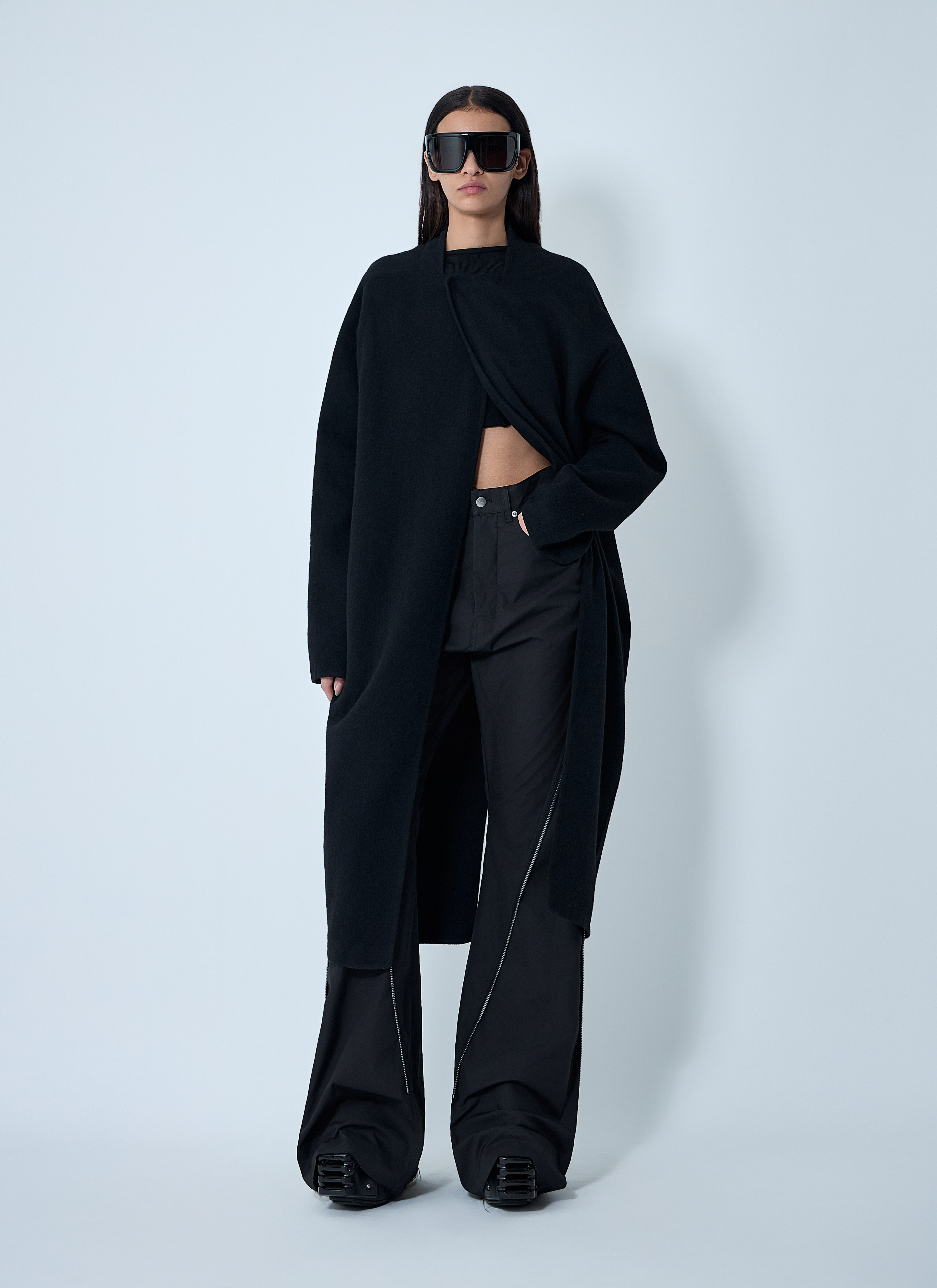 Rick Owens Women's' Island Coat in Black | LN-CC®