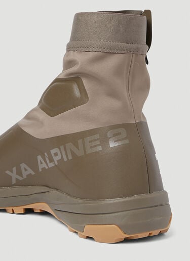 Salomon x Pas Normal Studios XA-Alpine 2 アドバンススニーカー ブラウン sal0151002