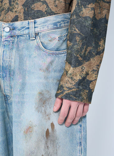 Acne Studios 2023 Super Baggy Fit Jeans Blue acn0359003