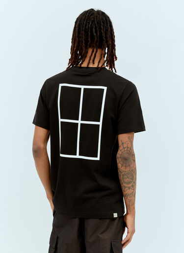 P.A.M. Logo Print T-Shirt Black pam0357005
