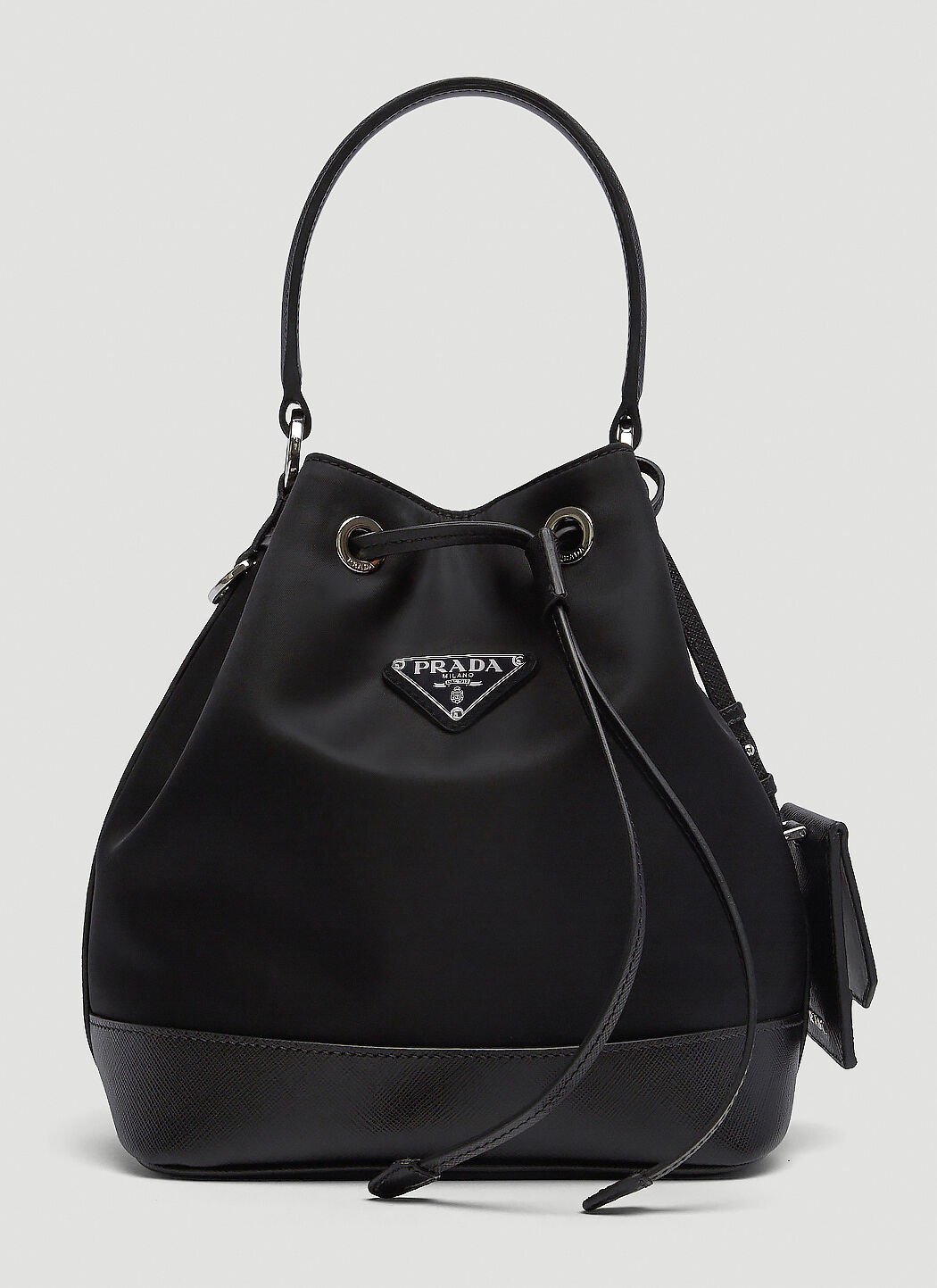 Prada tessuto hotsell bucket bag