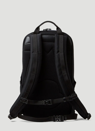 Moncler Cut Logo Print Backpack Black mon0151033