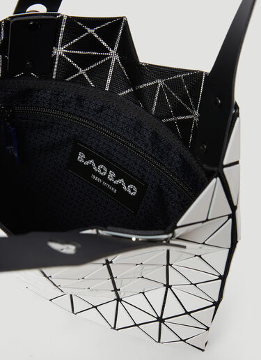 Bao Bao Issey Miyake 프리즘 폴라리제이션 토트 백 화이트 bao0253005