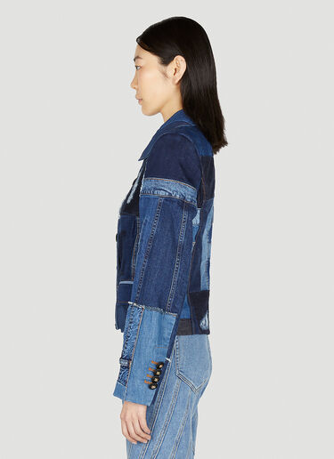 Patchwork Denim Jacket Dolce & Gabbana Patchwork Denim Jacket Blue dol0251001