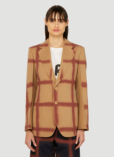Marni Spray Paint Blazer Beige mni0245010