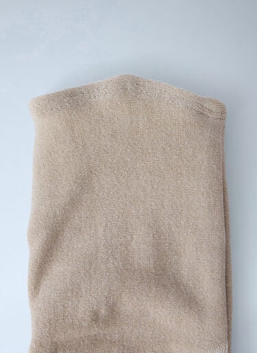 SKIN SERIES Embroidered Wool Socks Beige sks0264007