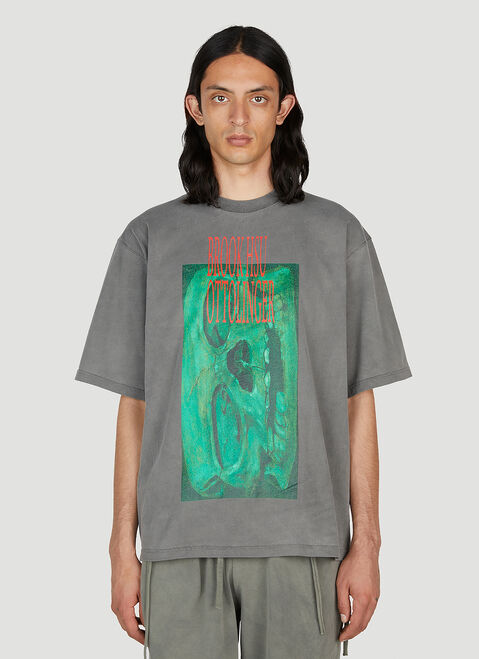 Ottolinger x Brook Hsu Oversized T-Shirt Beige ott0150002