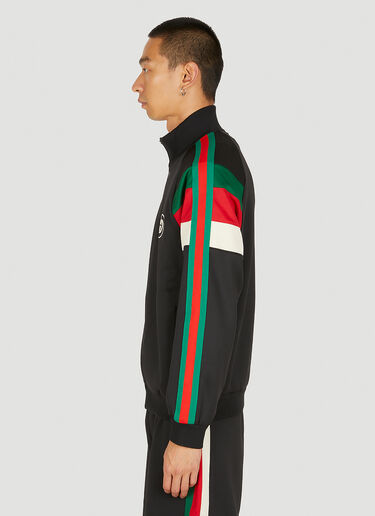 Gucci Stripe Track Jacket Black guc0150021