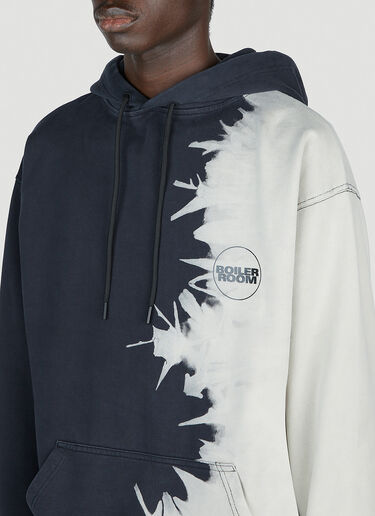 Boiler Room Reactive Hooded Sweatshirt Black bor0153004