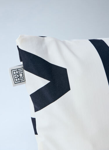 TOTEME Monogram Pillow White tot0264041