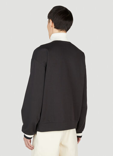 Gucci Web Embroidery Sweatshirt Black guc0152075