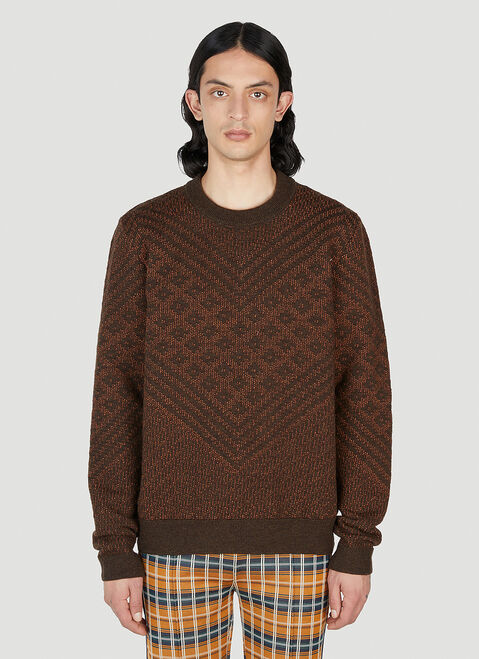 Wales Bonner Henri Sweater White wbn0154007