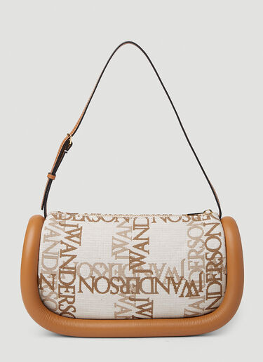 JW Anderson Bumper Baguette Shoulder Bag Beige jwa0251019