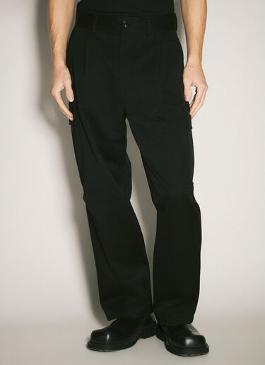 Dolce & Gabbana Twill Cargo Pants Black dol0158004