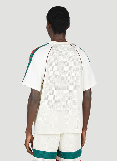 Gucci Perforated T-Shirt White guc0153002