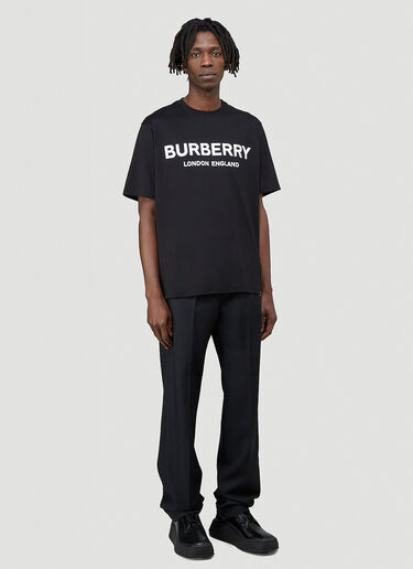 Burberry [레치포드] 로고 티셔츠 블랙 bur0143015