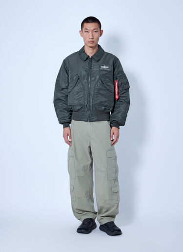 Alpha Industries CWU 45 Heritage Bomber Jacket Grey alp0366003