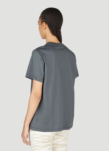 GANNI Have A Nice Day T-Shirt Grey gan0253081
