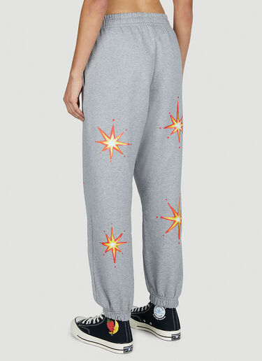 Sky High Farm Workwear Printed Track Pants Grey skh0352009